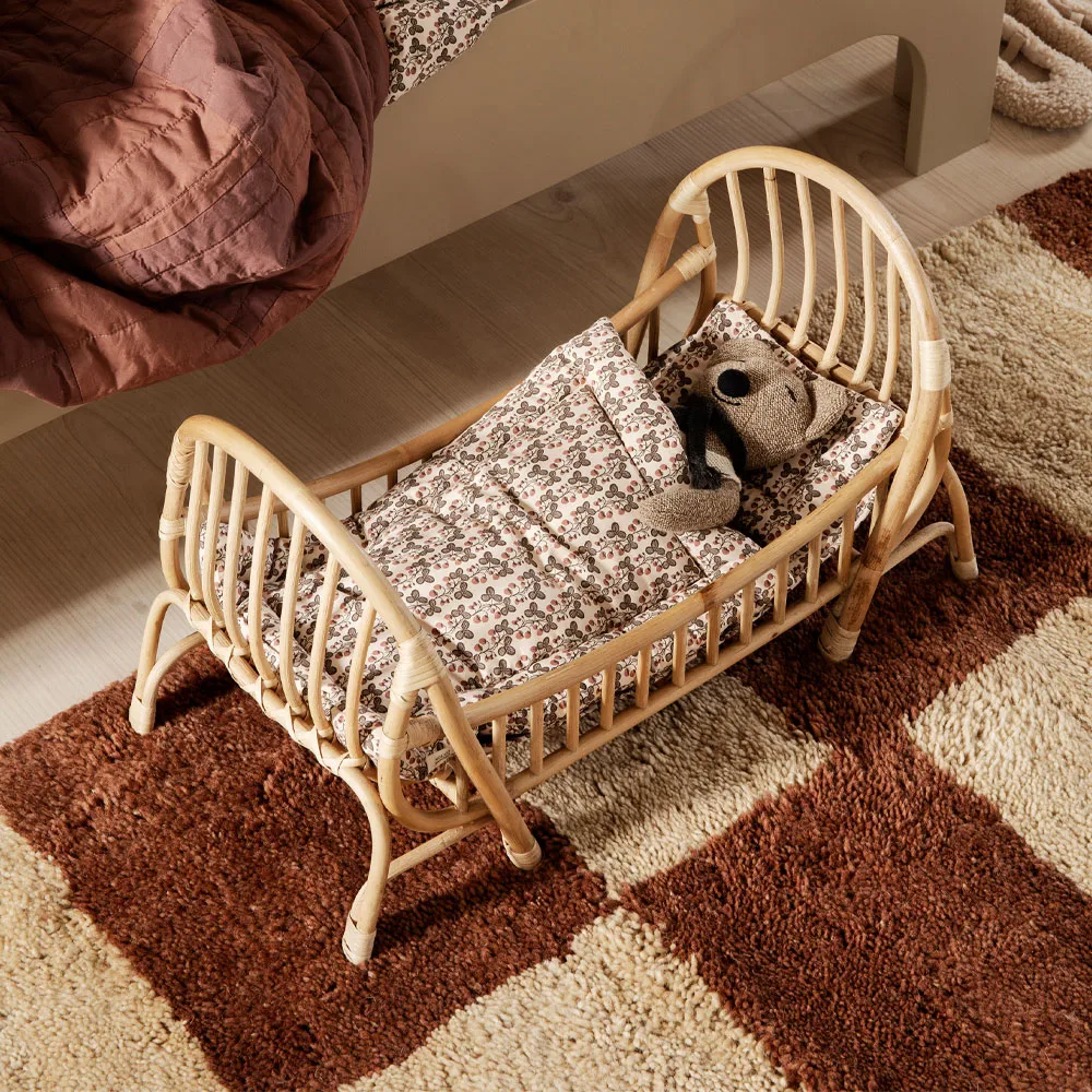 Mara teppe, Bright blue/off-white, l, 120 x 180 cm Ferm Living