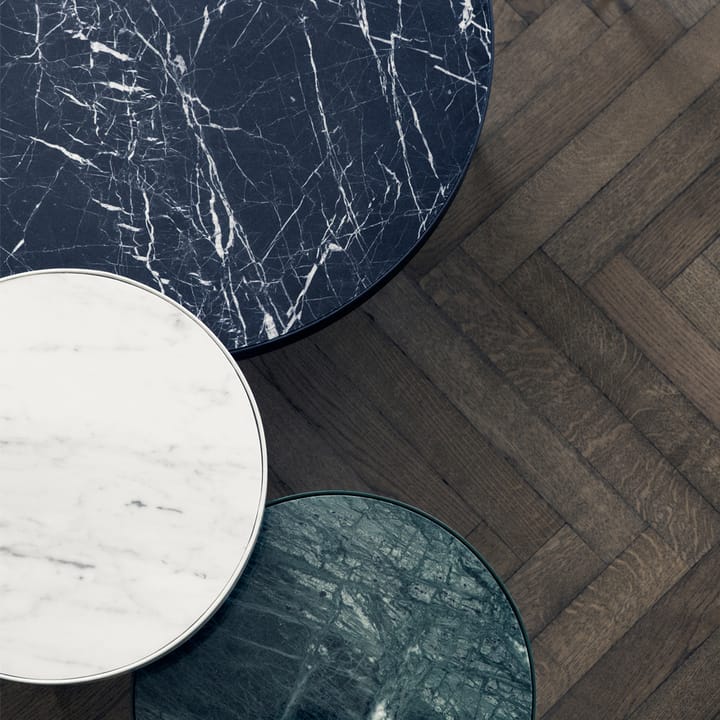 Marble Table sofabord, marmor svart, medium, svart stativ Ferm Living