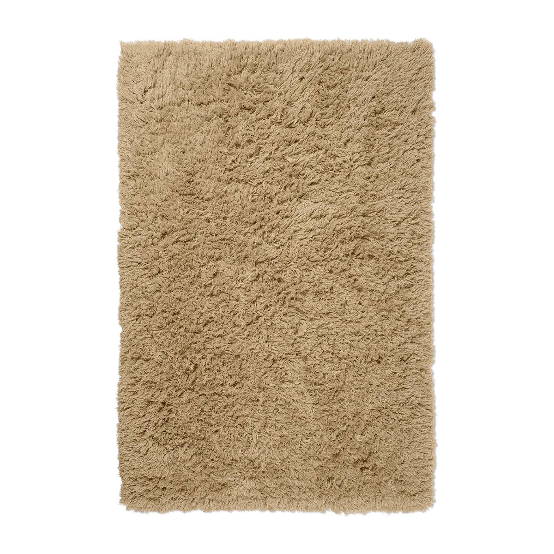 Meadow High Pile gulvteppe 140x200 cm, Light Sand Ferm Living