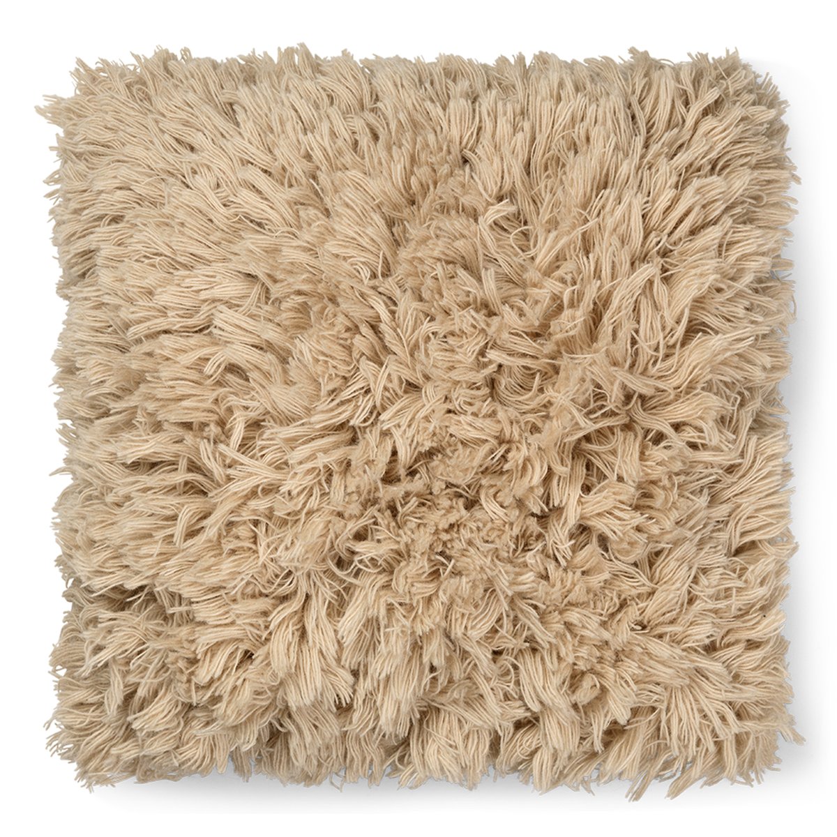 Bilde av ferm LIVING Meadow High Pile pute 50 x 50 cm Light Sand