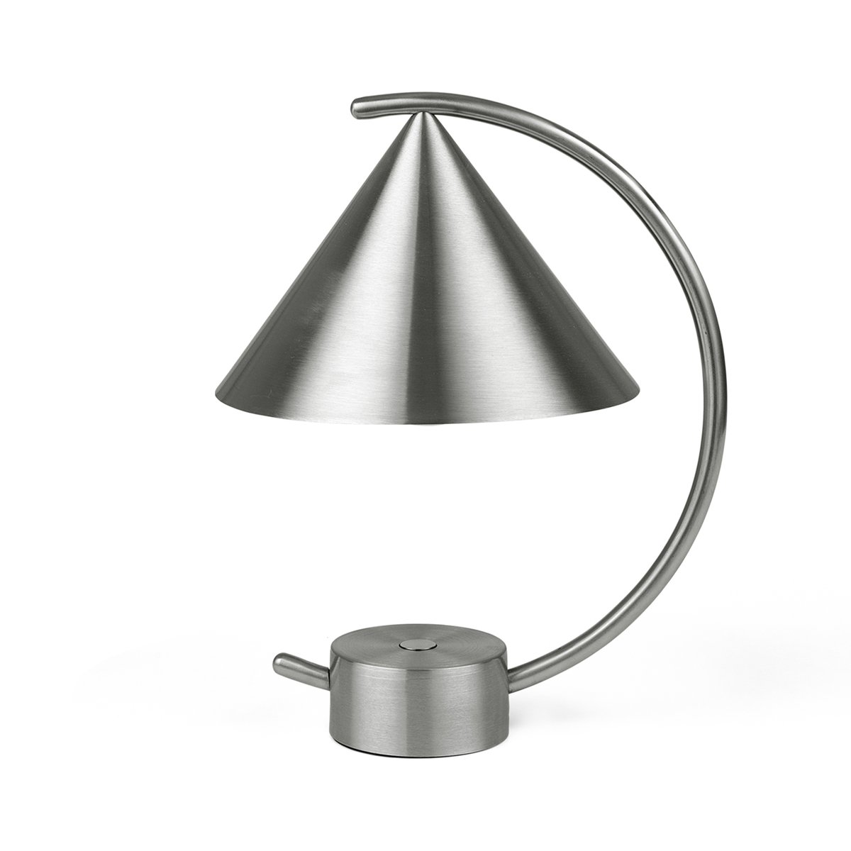 Bilde av ferm LIVING Meridian bordlampe Brushed Steel