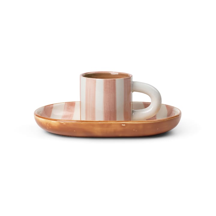 Milu barneservise 2 deler - Rose - Ferm Living