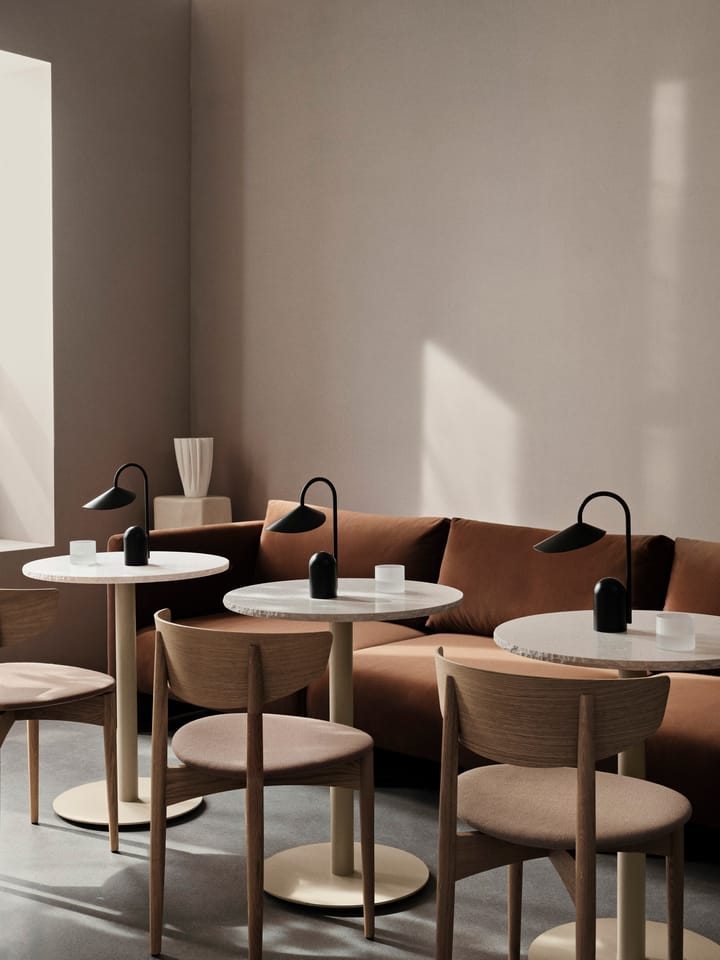 Mineral kafébord, Bianco curia, cashmere Ferm Living