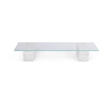 Mineral salongbord 46 x 160 cm - Bianco curia - Ferm Living