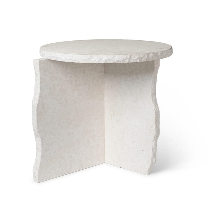 Mineral Sculptural bord Ø 52 cm - Bianco Curia - Ferm LIVING