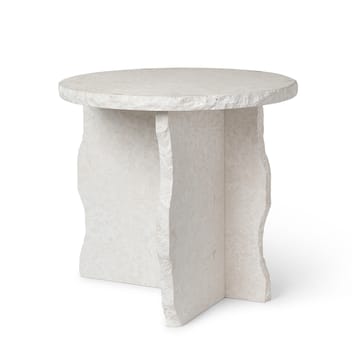 Mineral Sculptural bord Ø 52 cm - Bianco Curia - ferm LIVING