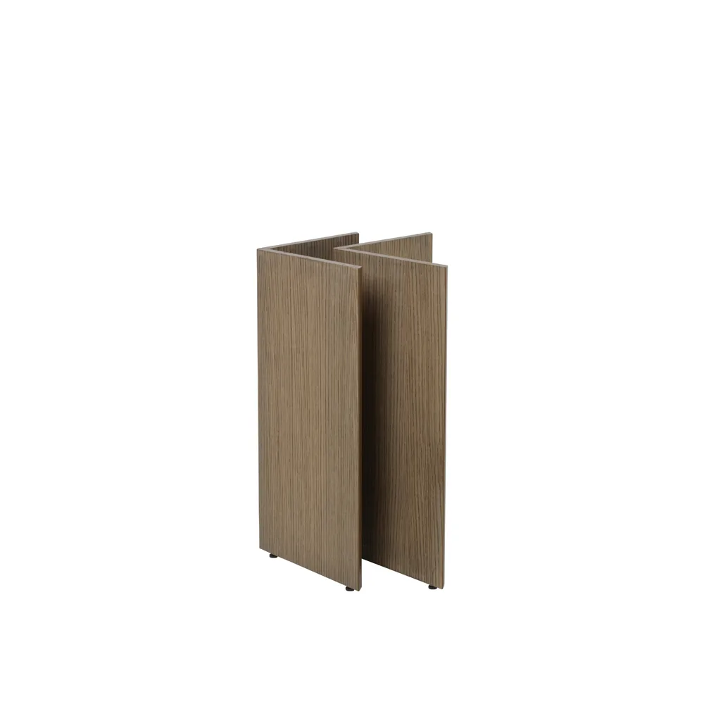 Mingle bordben 2-pakning, Oak dark stained, W48 Ferm Living
