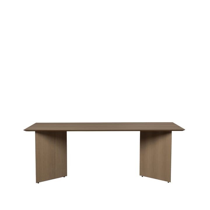 Mingle spisebord - Oak dark stained, 210 cm, vinkelben mørk eik - ferm LIVING