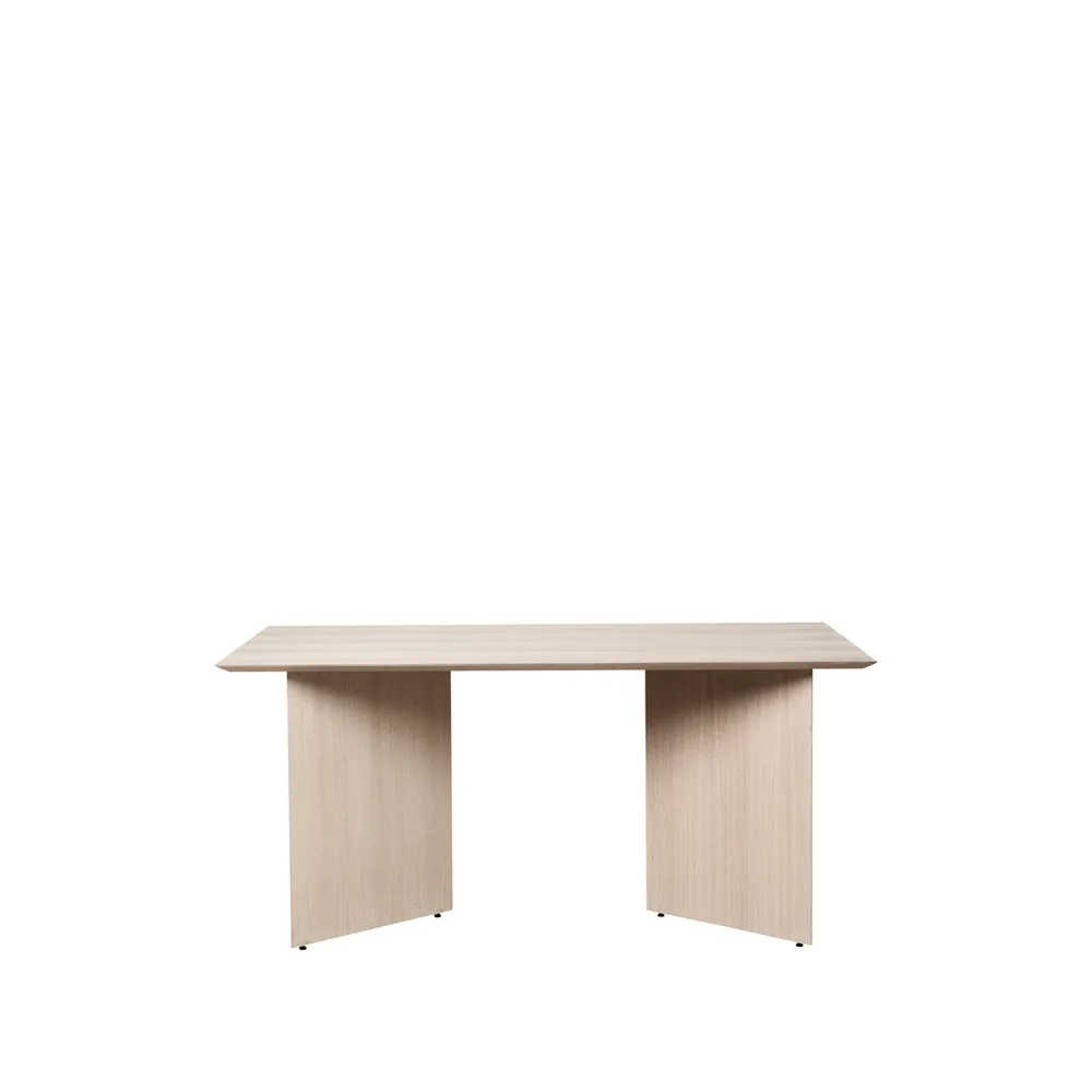 Mingle spisebord, Oak natural veneer, 160 cm, vinkelben eik Ferm Living