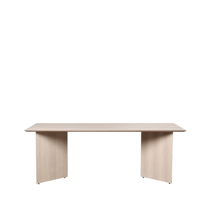 Mingle spisebord - Oak natural veneer, 210 cm, vinkelben eik - Ferm LIVING