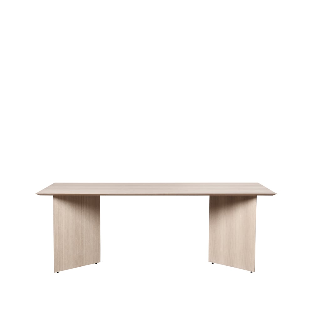 Bilde av ferm LIVING Mingle spisebord Oak natural veneer 210 cm vinkelben eik