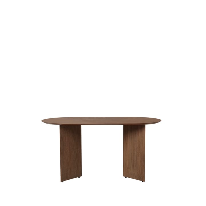 Mingle spisebord ovalt - Walnut veneer, vinkelben valnøttfinér, 150 - Ferm LIVING