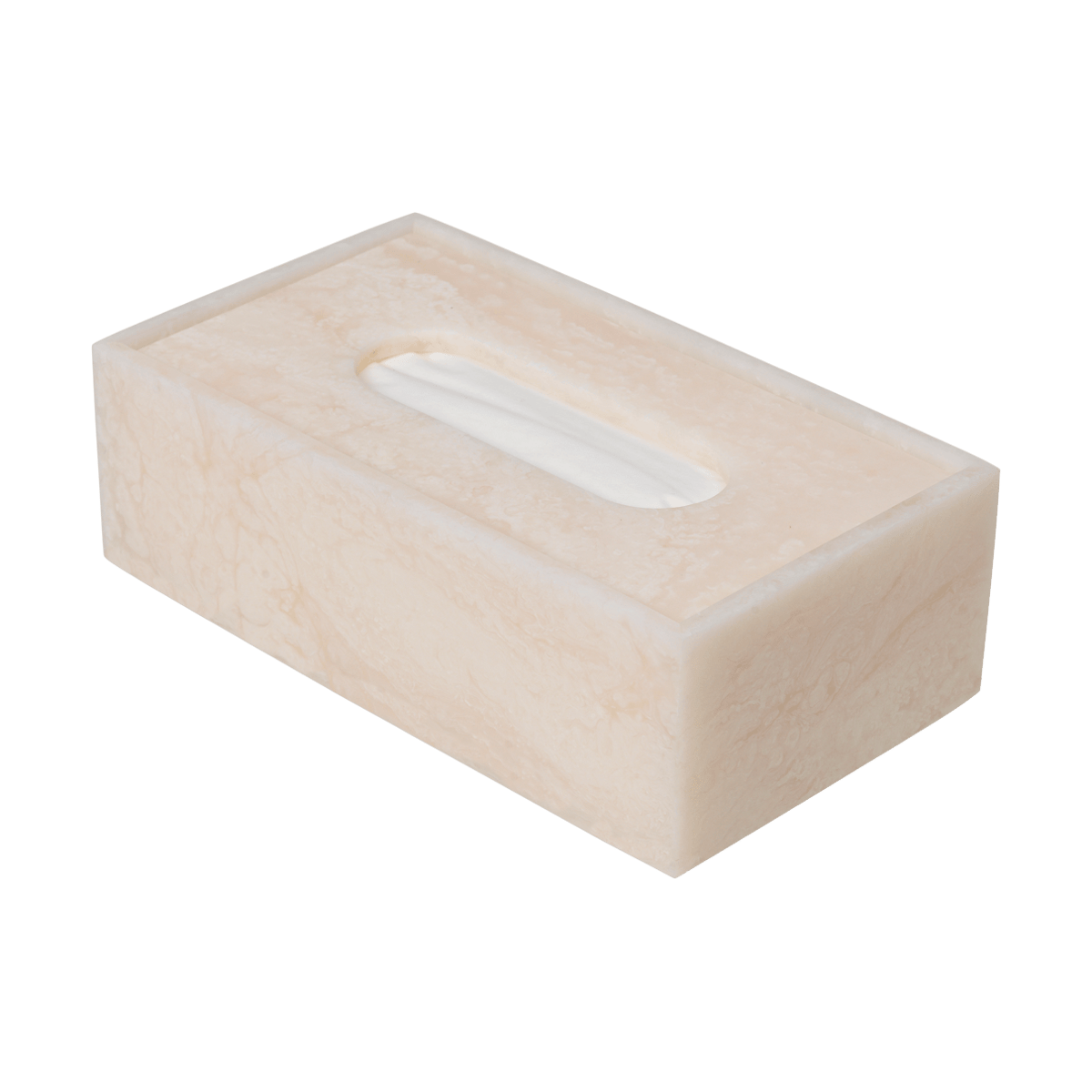 Ferm Living Mist lommetørkleboks 12x21,5 cm Pearl