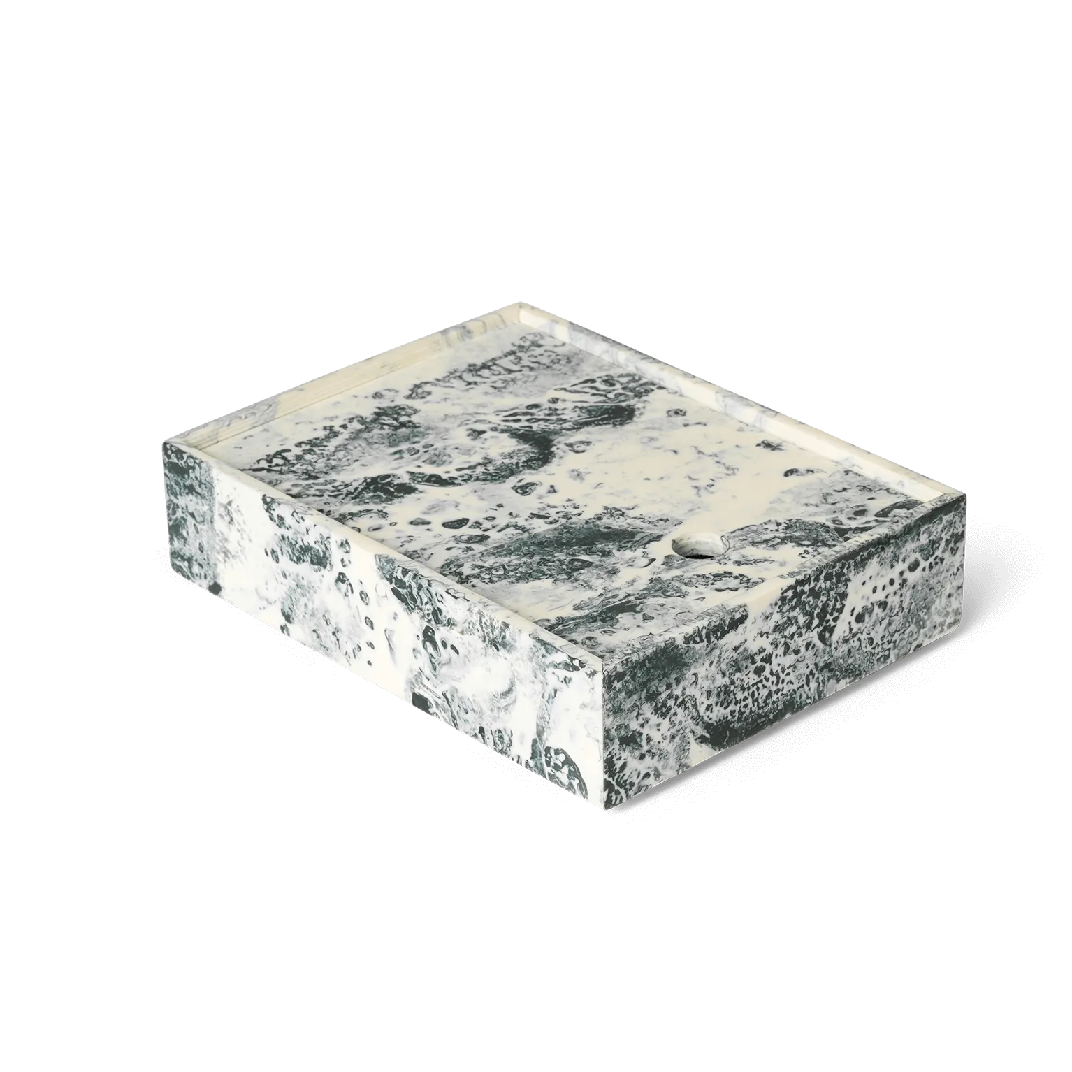 Mist oppbevaringsboks 15x20 cm, Emerald-off white Ferm Living