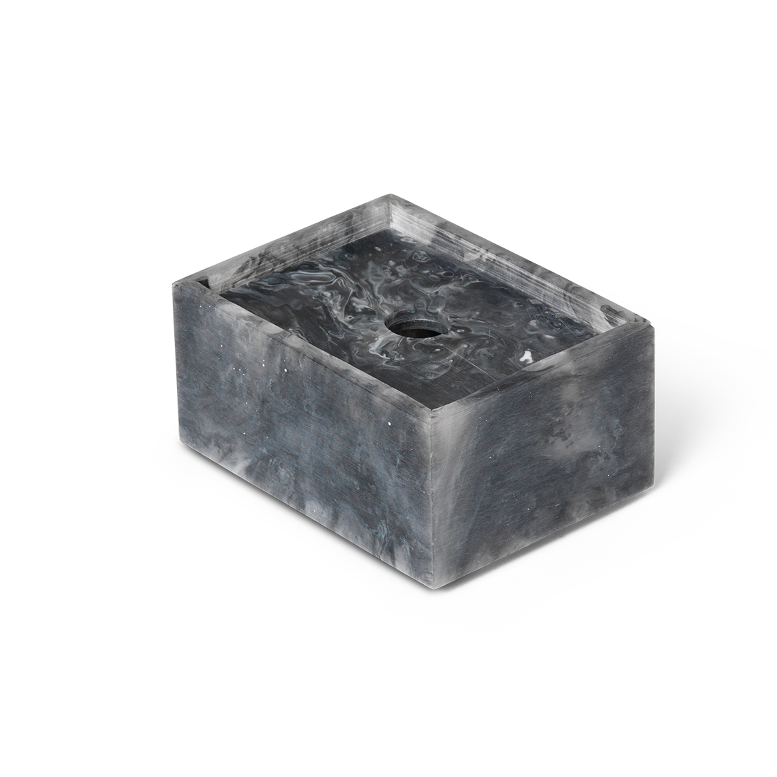 Ferm Living Mist oppbevaringsboks 7,5x10 cm Charcoal