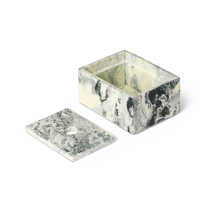Mist oppbevaringsboks 7,5x10 cm, Emerald-off white Ferm Living