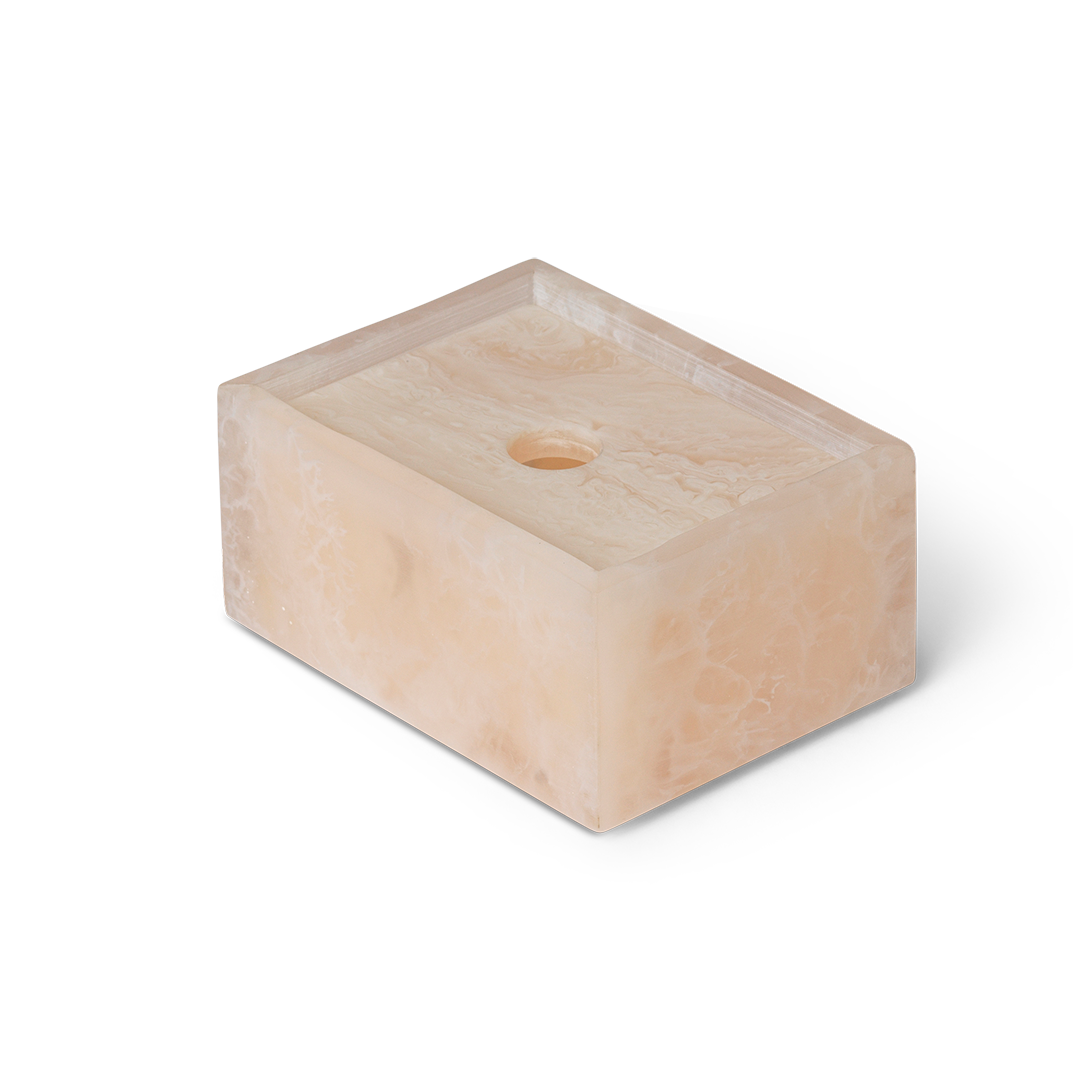 Ferm Living Mist oppbevaringsboks 7,5x10 cm Pearl | Skandinavisk Design | Bokser & Esker | Beige