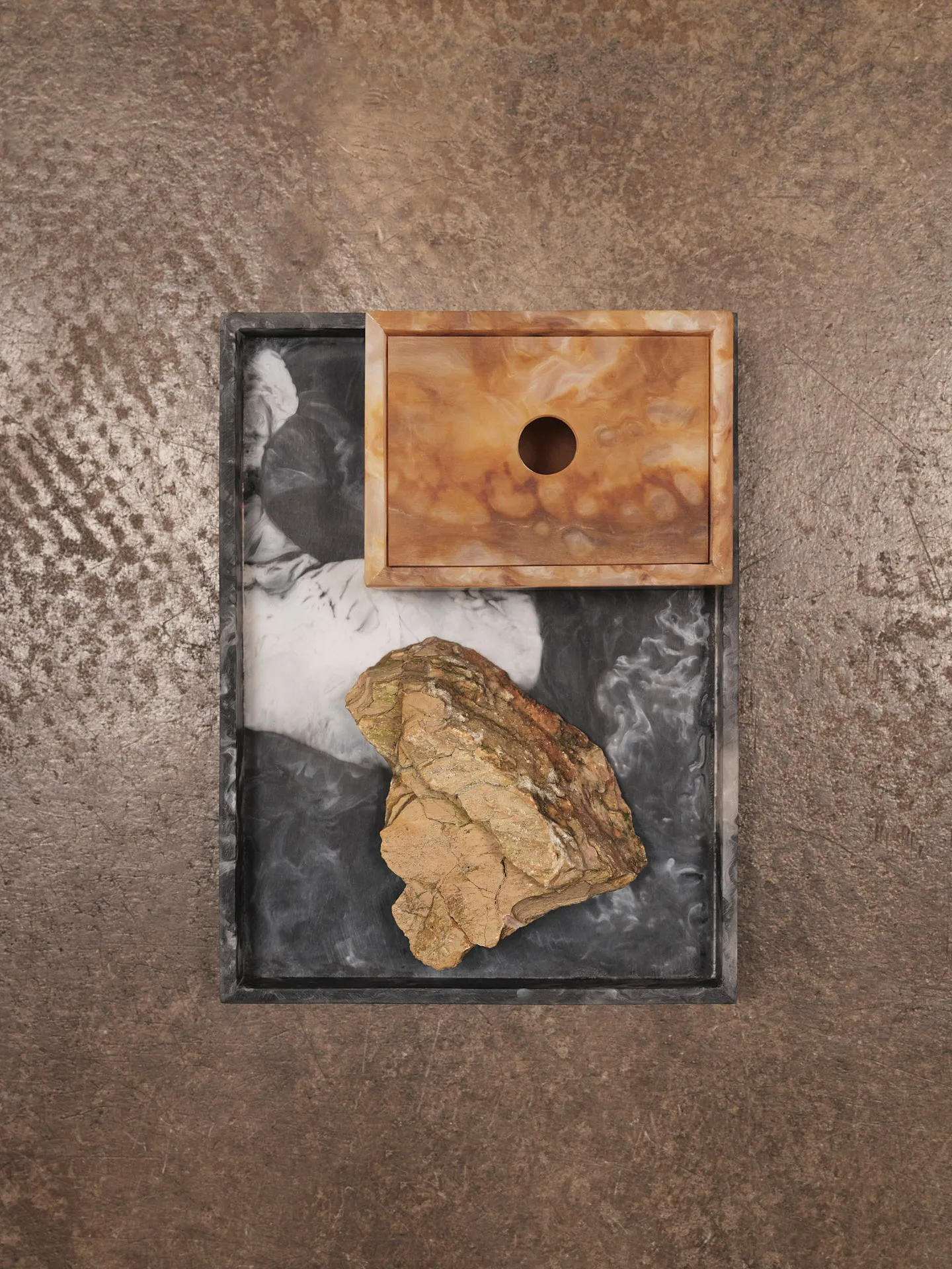 Mist oppbevaringsboks 7,5x10 cm, Sugar kelp Ferm Living