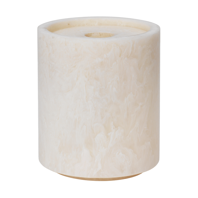 Ferm Living Mist oppbevaringsboks Ø8x9,4 cm Pearl