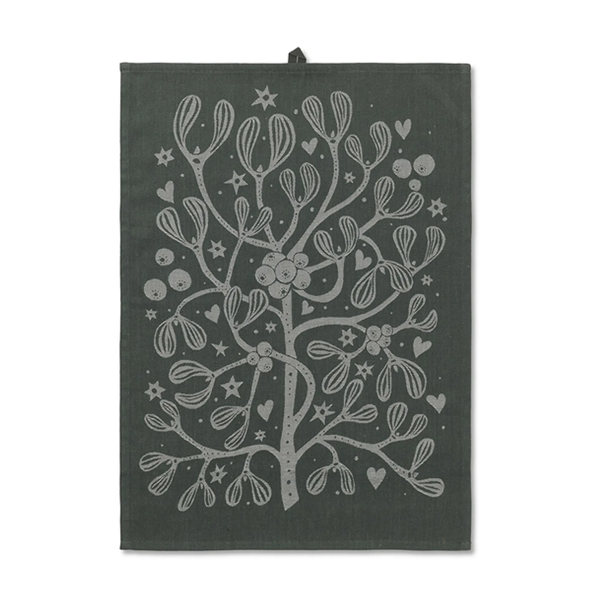 Mistel kjøkkenhåndkle, dark-green Ferm Living