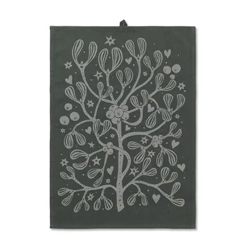 Mistel kjøkkenhåndkle - dark-green - Ferm Living