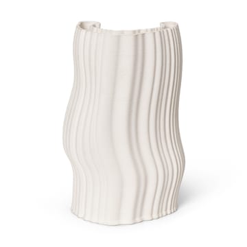 Moire vase 19 x 30 cm - Offwhite - Ferm Living