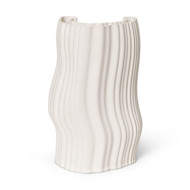Moire vase 19 x 30 cm - Offwhite - ferm LIVING