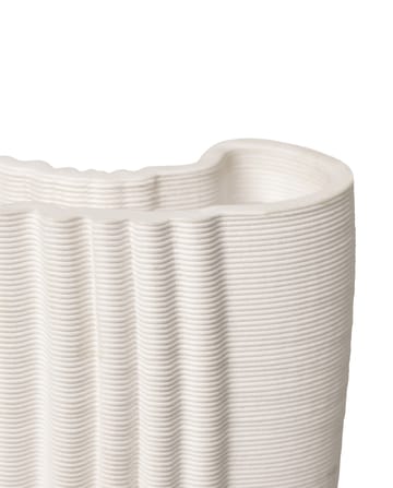 Moire vase 19 x 30 cm - Offwhite - Ferm Living