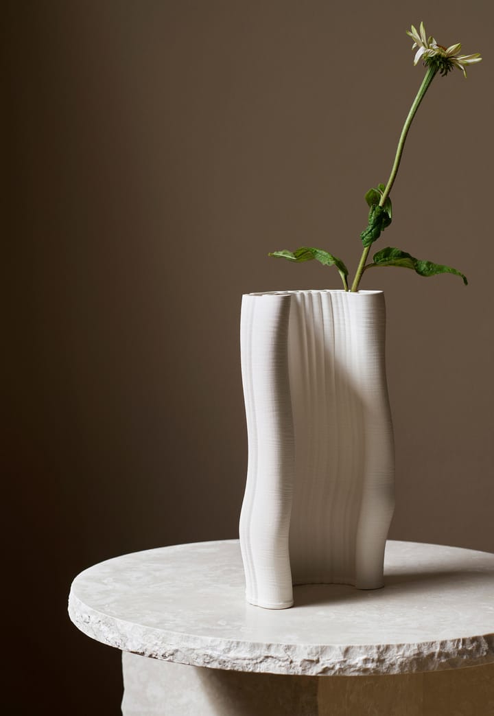 Moire vase 19 x 30 cm - Offwhite - ferm LIVING