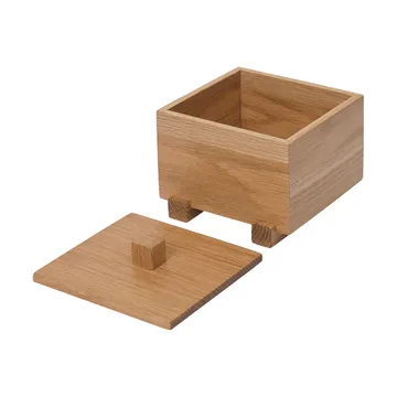 Moku ask - Ubehandlet eik, 10x11x9,5 cm - Ferm Living