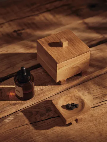 Moku brett - Ubehandlet eik, 7x8 cm - Ferm Living