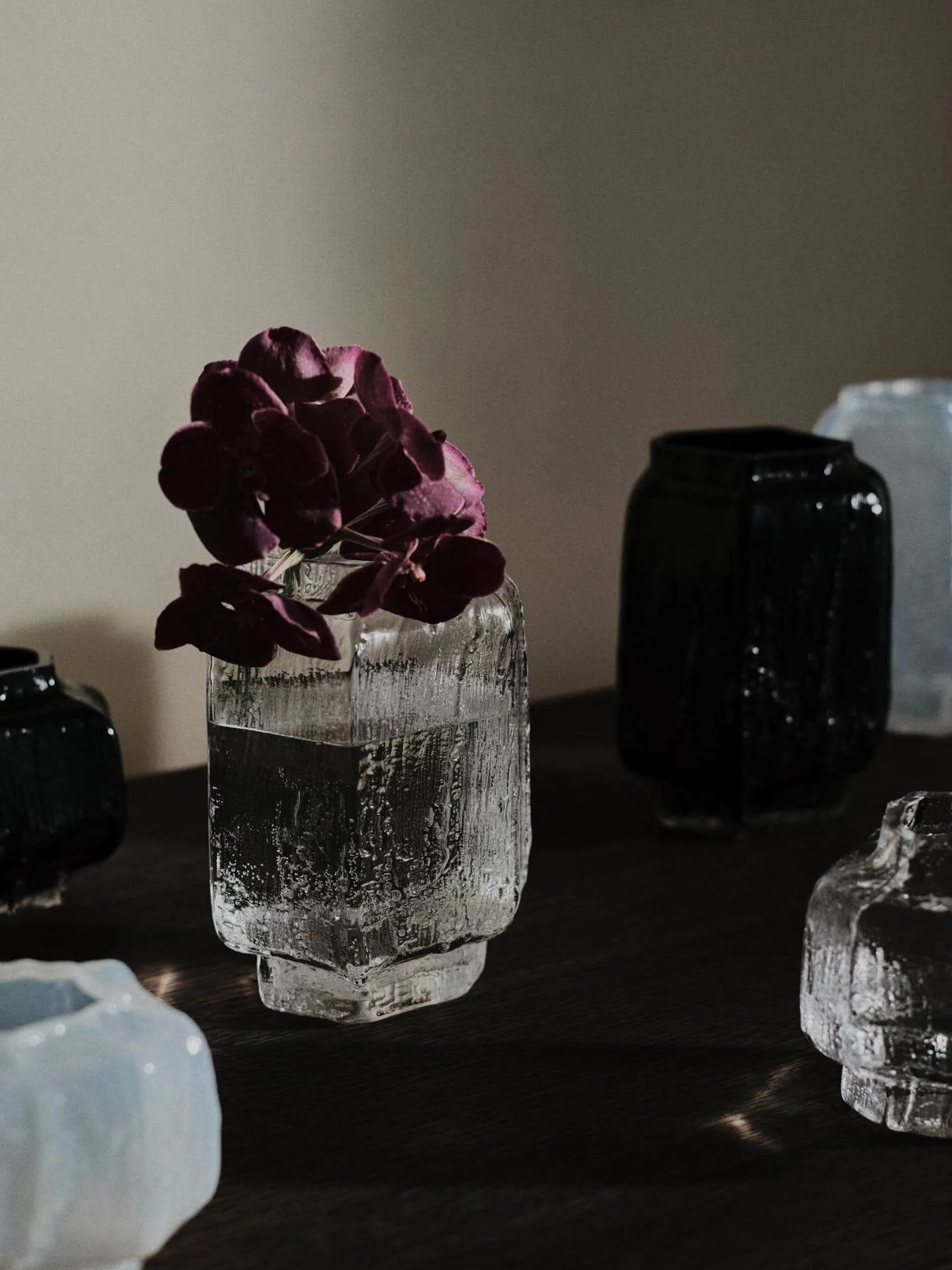 Mokuri vase, Clear, 25 cm Ferm Living