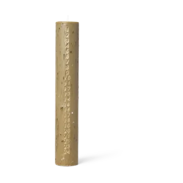 Mura kalenderlys - Ash brown - Ferm Living