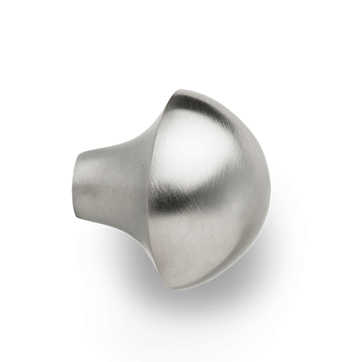 Mushroom knagg, Brushed stainless steel Ferm Living