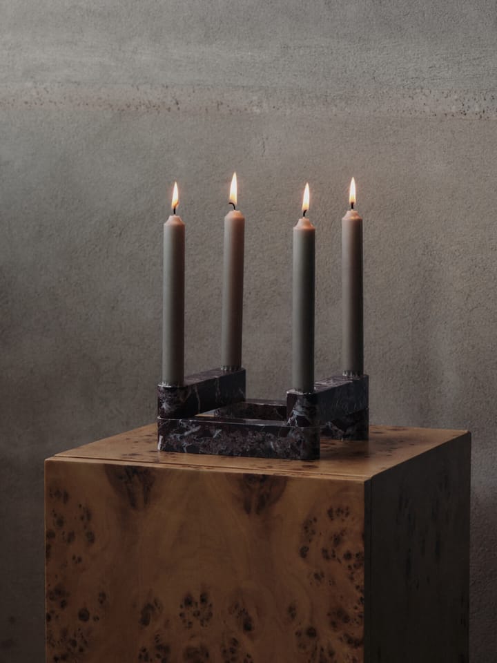 Newel modul lysestake 4 deler, Rosso Ferm Living