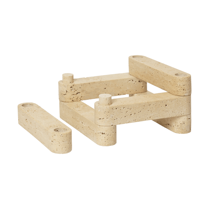 Newel modul lysestake 6 deler
, Travertine Ferm Living
