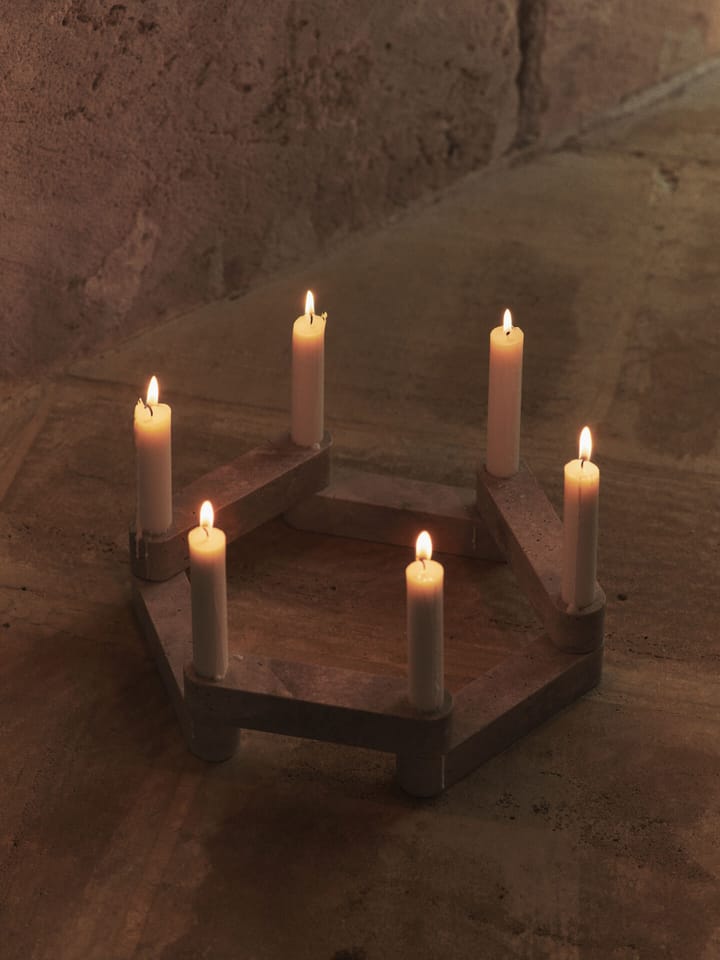 Newel modul lysestake 6 deler
, Travertine Ferm Living
