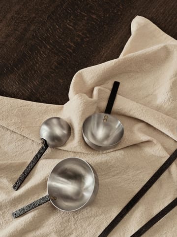 Obra Measuring Spoons matsett 3 deler - Stainless Steel - ferm LIVING