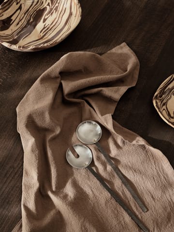 Obra salatbestikk 2 deler - Stainless Steel - Ferm Living