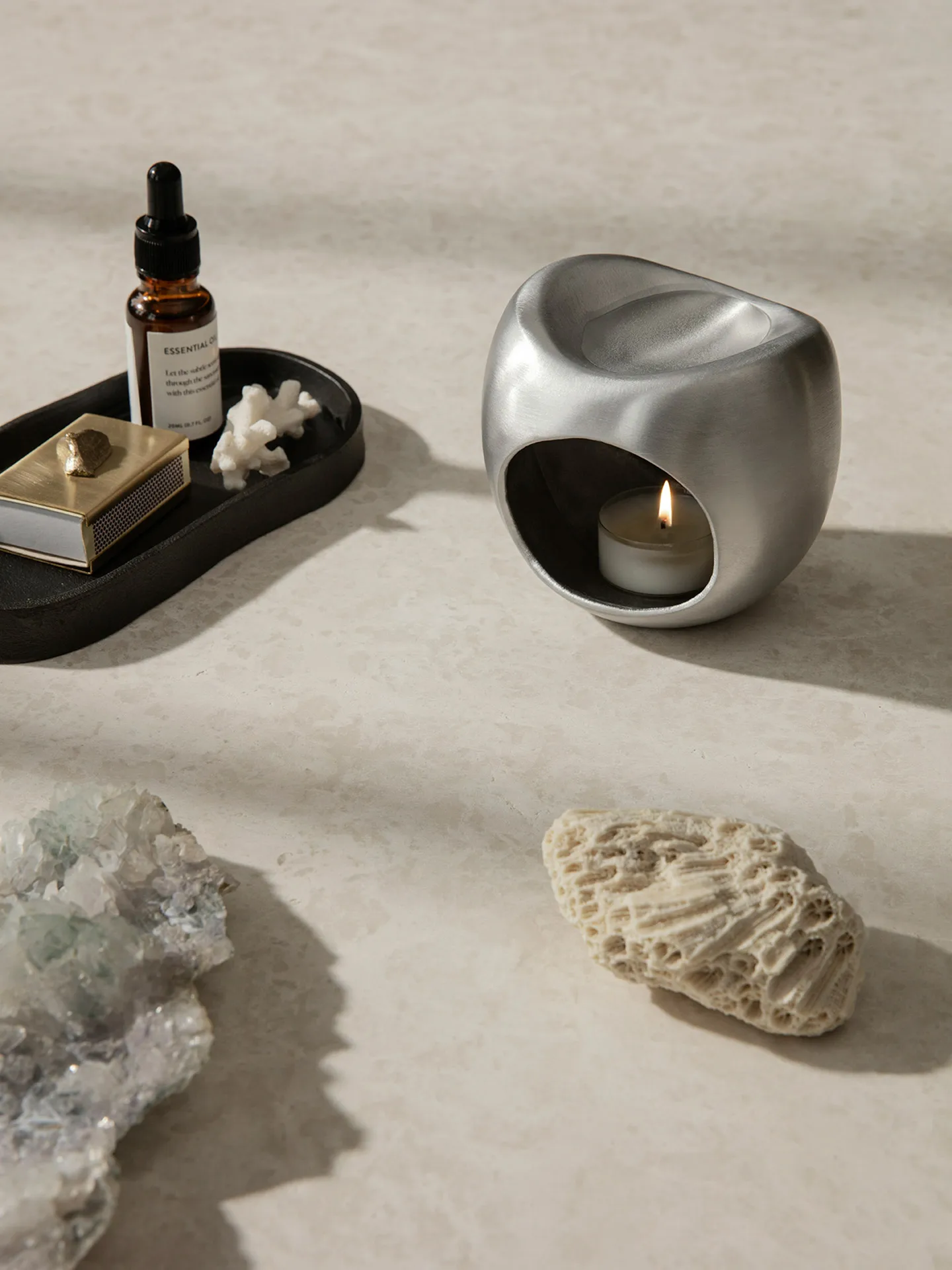 Odel aromalampe, Aluminium Ferm Living