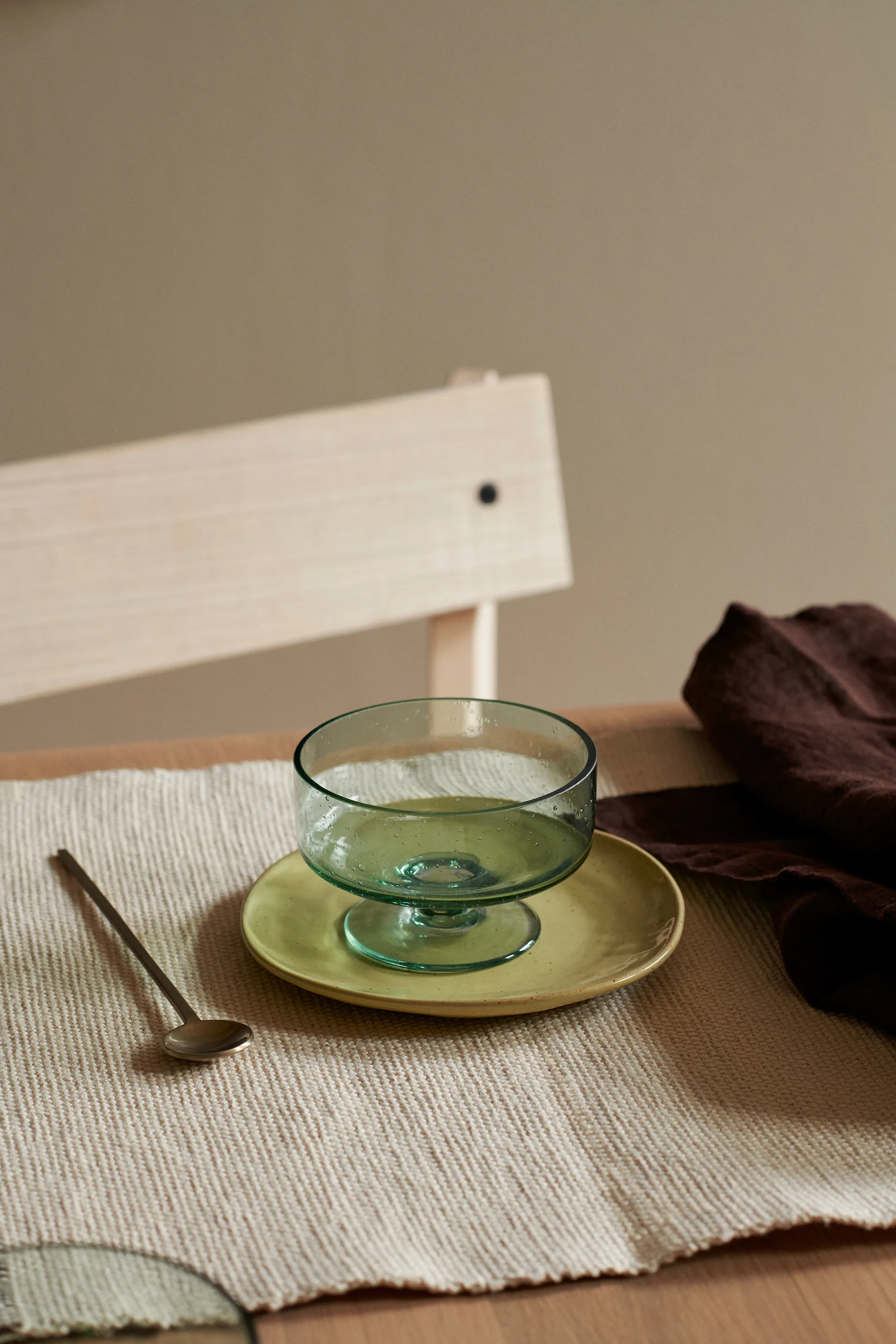 Oli dessertglass 24 cl, Recycled Clear Ferm Living