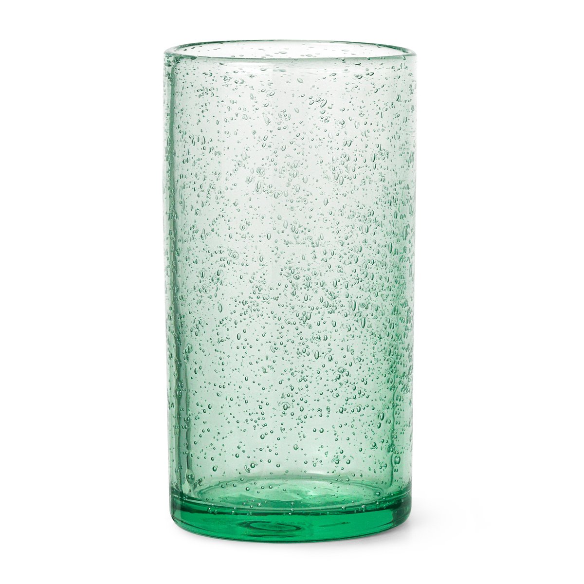 Ferm Living Oli vannglass hyt 22 cl Recycled clear | Skandinavisk Design | Vannglass | Gjennomsiktig