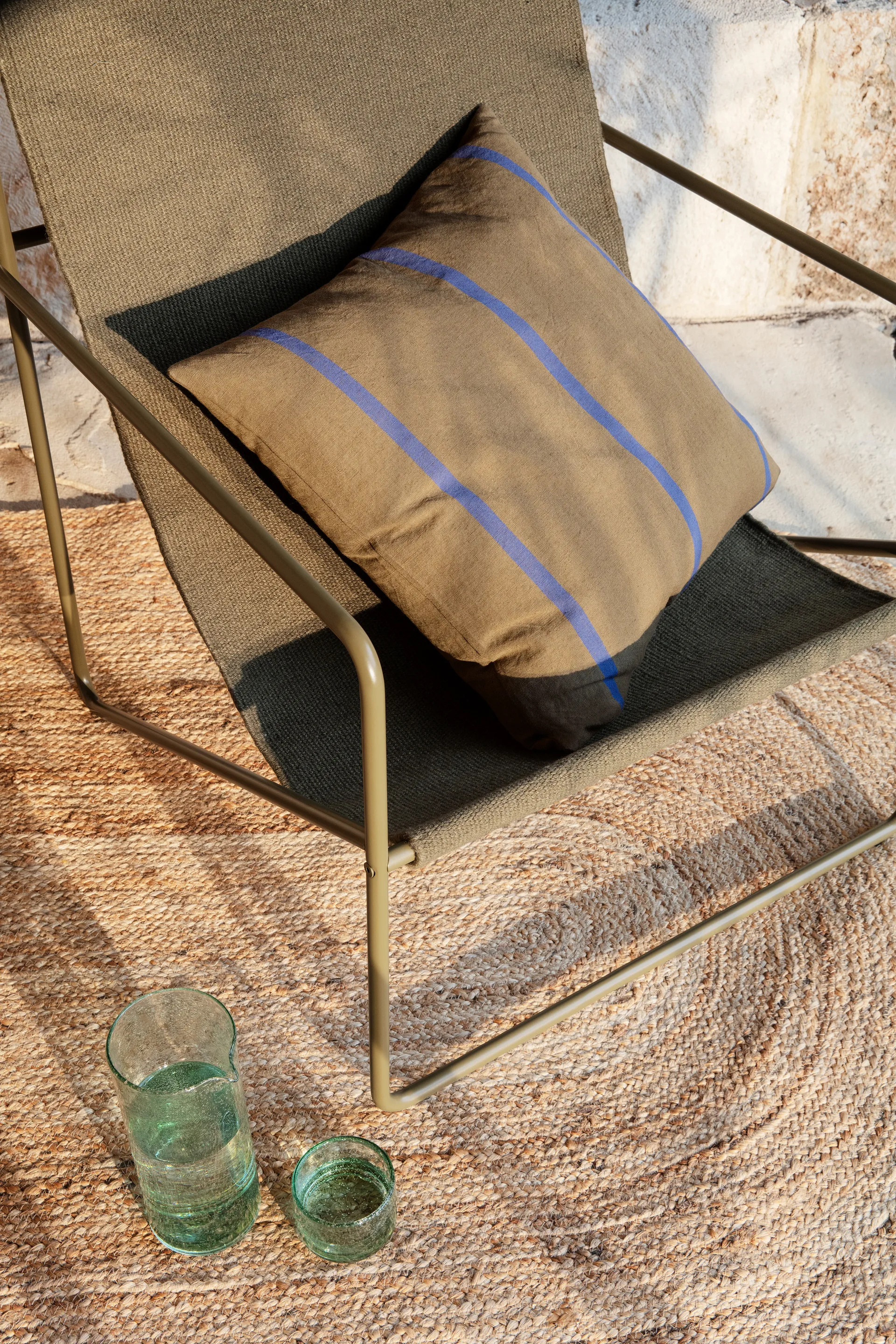 Oli vannglass høyt 22 cl, Recycled clear Ferm Living