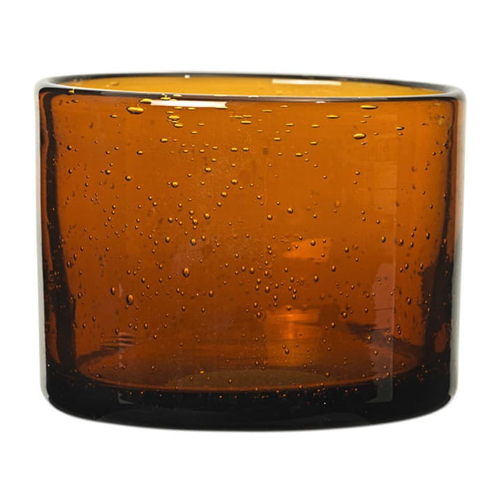 Oli vannglass lavt 11 cl - Amber - Ferm Living