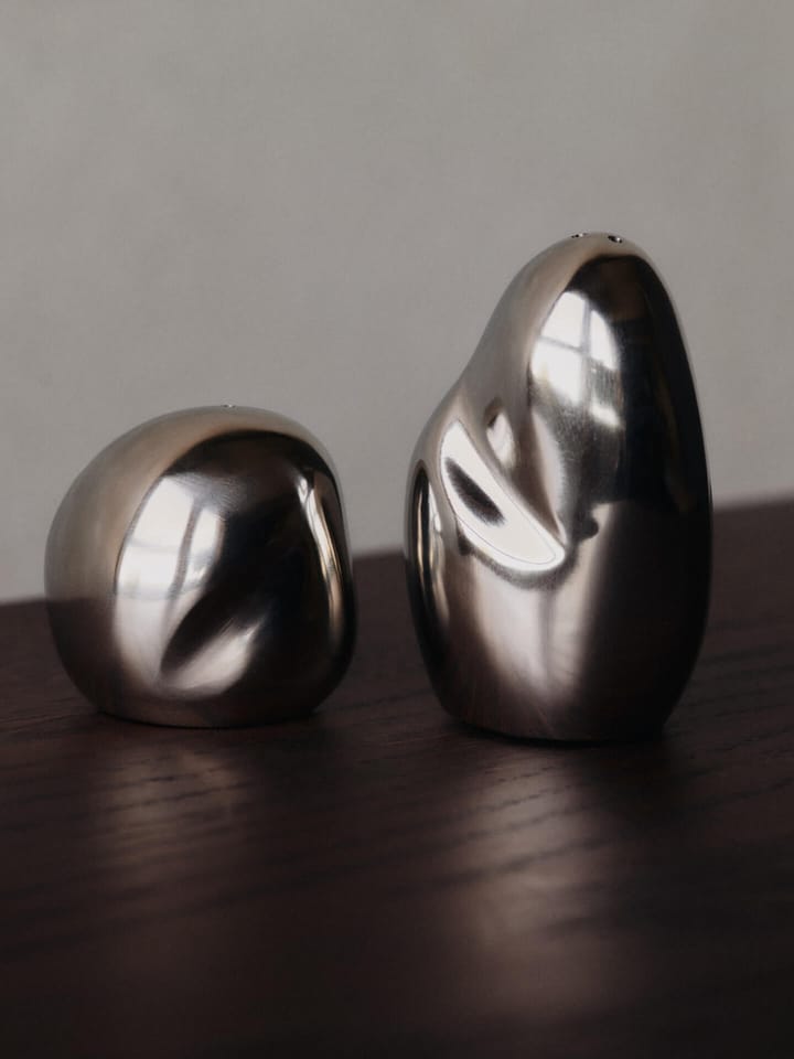 Orevo salt- og peppersett, Polished Stainless Steel Ferm Living