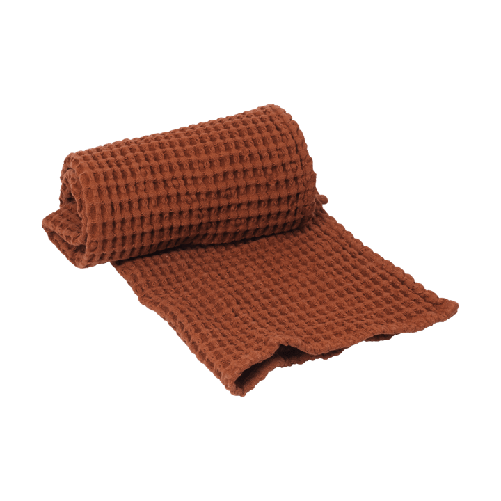 Organic håndkle 50x100 cm - Brown Clay - Ferm Living