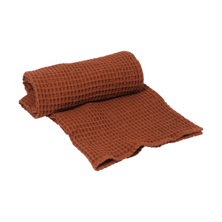Organic håndkle 70x140 cm - Brown Clay - Ferm Living