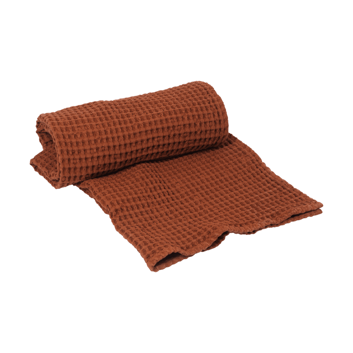 Bilde av Ferm Living Organic håndkle 70x140 cm Brown Clay