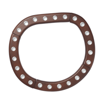 Ori lysestake 28x31 cm - Dark stained - Ferm Living