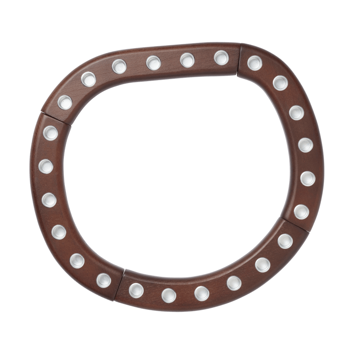 Ori lysestake 28x31 cm, Dark stained Ferm Living
